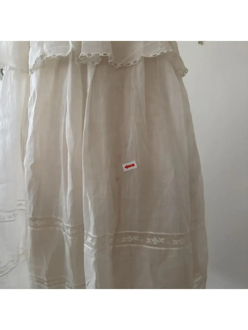 Edwardian Cotton Lawn Dress - Picture 7 of 8